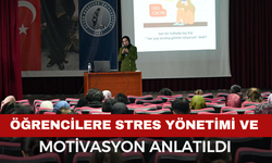 Afyon'da Öğrencilere Stres Yönetimi ve Motivasyon Anlatıldı