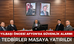 Yılbaşı Öncesi Afyon’da Güvenlik Alarmı