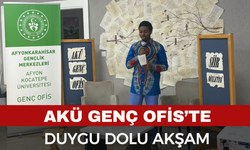 AKÜ Genç Ofis’te Duygu Dolu Akşam