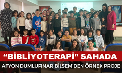 Afyon Dumlupınar BİLSEM Öğrencilerinden Örnek Proje: Bibliyoterapi