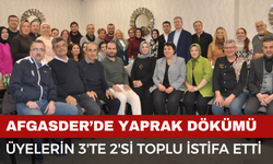 AFGASDER de toplu istifa! Büyük emekler verilmişti...