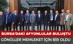 Bursa’daki Afyonkarahisarlılar  Buluştu