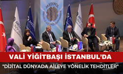 Vali Yiğitbaşı "Dijital Dünyada Aileye Yönelik Tehditler" Paneline Katıldı