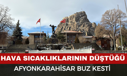 Afyonkarahisar buz kesti