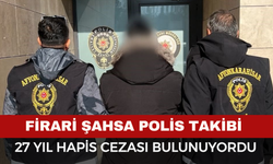 Polis 3 farklı suçtan hapis cezası ile aranan şahsı yakaladı