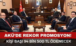 Afyon'da Rekor Promosyon! AKÜ Personeline ne kadar ödeme yapılacak?