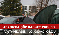 Afyonkarahisar'da çöp basket projesi hayata geçti