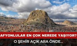 Afyonlular en çok hangi şehirde yaşıyor?