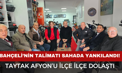 Afyon Milletvekili Taytak Afyon’u İlçe İlçe Dolaştı