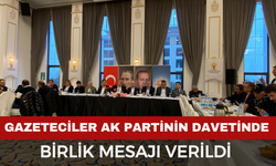 AK Parti’den Gazeteciler Günü’ne Anlamlı Buluşma