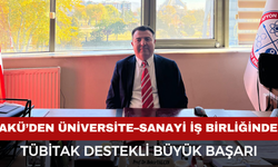 AKÜ’den Üniversite–Sanayi İş Birliğinde TÜBİTAK Destekli Büyük Başarı