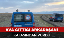 Ava gittiği arkadaşını vurdu