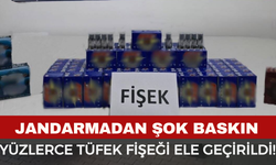 Afyon'da Jandarmadan Şok Baskın