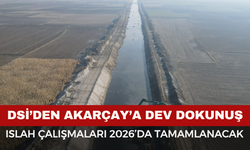 Akarçay ıslah çalışmaları sürüyor
