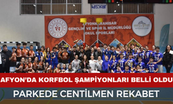 Afyon’da Korfbol Şampiyonları Belli Oldu