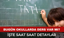 16 Ocak’ta Okullarda Ders Var mı? İşte Saat Saat Detaylar