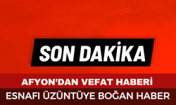 Afyon Esnafını Yasa Boğan Vefat: Recep Akpınar Hayatını Kaybetti