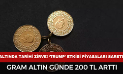 Altında Tarihi Zirve! ‘Trump’ Etkisi Piyasaları Sarstı: Gram Altın Günde 200 TL Arttı