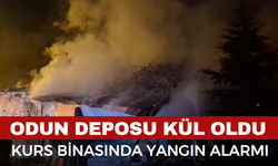 Şuhut’ta Korkutan Yangın! Kurs Binasında Yangın Alarmı