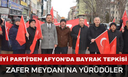 Afyon İYİ Parti’den Afyon’da Bayrak Tepkisi