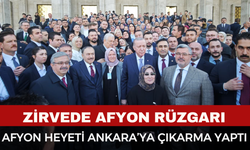 AK Parti Afyon Heyeti Ankara’ya Çıkarma Yaptı
