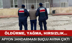 Afyon Jandarması Suçlu Avına Çıktı!