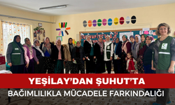 Yeşilay’dan Şuhut’ta Bağımlılıkla Mücadele Farkındalığı
