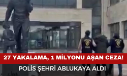Afyon'da "Huzur" Haftası: Polis Şehri Ablukaya Aldı