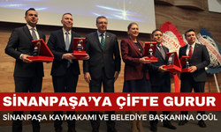 Sinanpaşa’ya Çifte Gurur