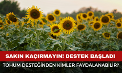 Sakın Kaçırmayın! Yüzde 50 Hibeli Tohum Müjdesi!