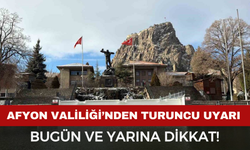 Afyon’da Hava Değişiyor! Valilik Saat Vererek Uyardı
