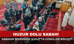 Şuhut'ta Sabah Namazı Buluşmaları