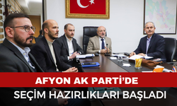 AK Parti Afyon Teşkilatında Seçim Mesaisi