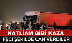 Katliam Gibi Kaza: TIR ile Çarpışan Araçta 4 Kişi Hayatını Kaybetti