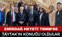 Ankara’da Emirdağ Zirvesi: Milletvekili Mehmet Taytak Heyeti TBMM’de Ağırladı!