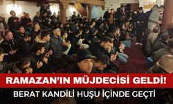 Afyon'da Berat Kandili Camiilerde Dualarla Karşılandı