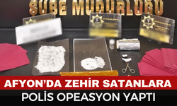 Afyon'da Sokak Satıcılarına Operasyon