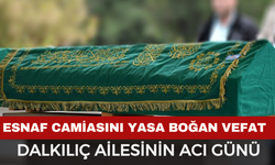 Afyonkarahisar’da Esnaf Camiasını Yasa Boğan Vefat