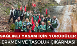 Afyonkarahisar Yeşilay’dan Erkmen ve Taşoluk’ta "Temiz Nefes" Yürüyüşü!