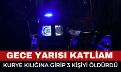 Ankara'da kurye kılığında dehşet! Cezaevi izinli çıktı, tüm ailesini yok etti.