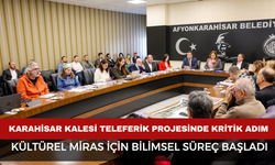 Afyonkarahisar Kalesi teleferik projesi harekete geçildi