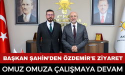 Yeni Başkan Özdemir'e ziyaret