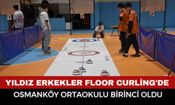 Yıldız Erkekler floor curling'de osmanköy ortaokulu birinci oldu