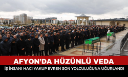 Afyonkarahisar’da Hüzünlü Veda: İş İnsanı Hacı Yakup Evren Son Yolculuğuna Uğurlandı