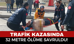 FECİ KAZA: MİNİBÜS ÇARPTI, 32 METRE SAVRULAN YAYA HAYATINI KAYBETTİ