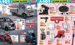 A101 5 Şubat Aktüel Ürünler Kataloğu Yayınlandı! Elektrikli Araçtan Robot Süpürgeye Dev İndirimler