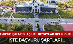 AKÜ İşçi Alımı İlanı Yayınlandı: Afyon Kocatepe Üniversitesi 5 Sürekli İşçi Alacak! İşte Başvuru Şartları