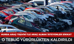 Hurda Araç Teşvikinde Kritik Gelişme: Resmi Gazete Kararı Sonrası Gözler Yeni Düzenlemede