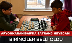 Afyonkarahisar’da Satranç Heyecanı: Yarıyıl Turnuvası Tamamlandı