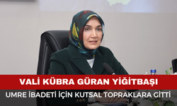 Vali Yiğitbaşı Umre İbadeti İçin Kutsal Topraklara Gitti